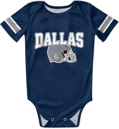 Miniatura 2 de OAOANS Baby Clothes Personalized Newborn Infant Apparel Baby Clothing Custom Name Number Sports 0-24 Months Boy Girl Gifts