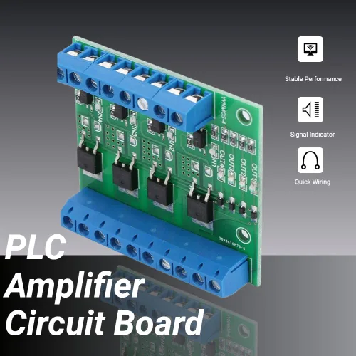 Miniatura 4 de Hilitand 4-Channel MOSFET PWM 3-20V a 3.7-27VDC 10A Módulo Controlador PLC Amplificador