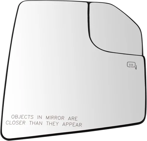 Miniatura 398 de TRQ Cristal de espejo izquierdo compatible con Chevrolet Silverado 1500 GMC Sierra 1500 2019-2021