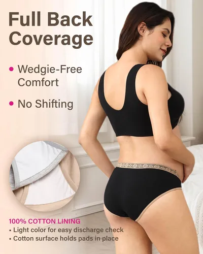Miniatura 11 de Intimate Portal - Ropa interior de maternidad para debajo del vientre o pancita, panties post-parto
