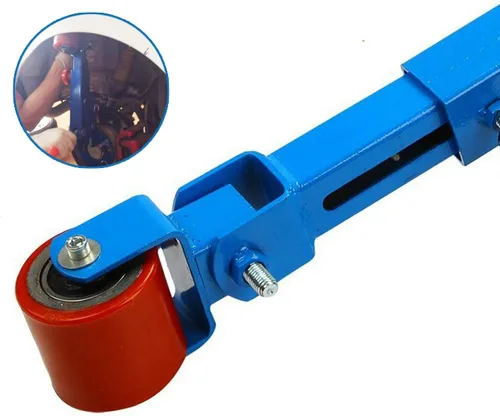 Miniatura 6 de BLACKHORSE-RACING Herramienta reformadora de guarda fango con rodillo, herramienta extensible para doblado de labio, juego de herramientas