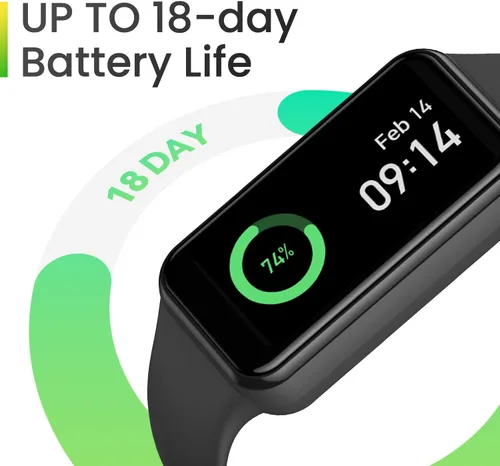 Miniatura 2 de Amazfit Band 7 - Rastreador de fitness y salud para mujeres y hombres, batería de 18 días, Alexa incorporada, pantalla AMOLED de 1.47 pulgadas, Negro