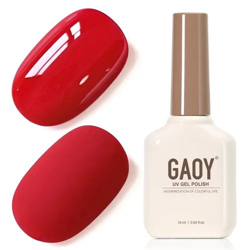 Miniatura 31 de GAOY - Esmalte de uñas de gel marrón, 16ml de esmalte de gel para quitar por remojo, curado con luz UV para arte de uñas, manicura DIY en casa, 2088