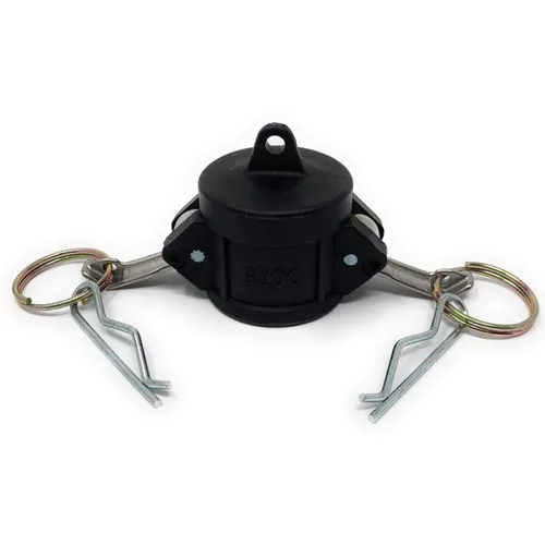 Miniatura 8 de Gloxco Montaje de leva y ranura, polipropileno, tipo DC, 1-1/2" tapón antipolvo (CAM-15-DC-PP)