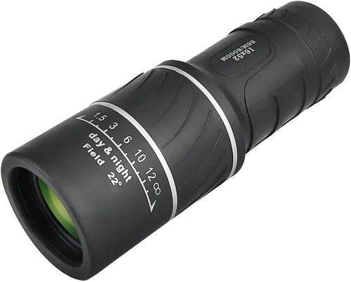 ARCHEER 16x52 telescopio monóculo con zoom óptico y enfoque dual, visión nocturna, para ver