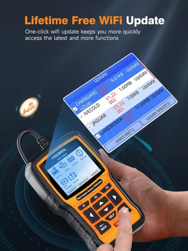 Miniatura 6 de FOXWELL NT510 Elite Herramienta de Escaneo Bidireccional Apta para Mercedes-Benz Sprinter Smart Maybach, Herramienta de Escaneo de Diagnóstico