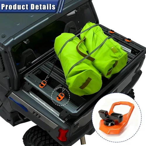 Miniatura 5 de Juego de 2 Anillos en D Max Lock and Ride Compatibles con Polaris Ranger XD 1500 y Xpedition Lock & Ride MAX Reemplaza 2890894 y 2889620