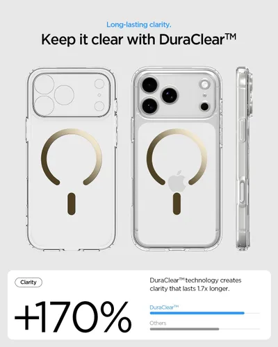 Miniatura 149 de Spigen Funda para iPhone 13 Mini, ultra híbrida MagFit [antiamarilleo] [compatible con Magsafe] - Transparente