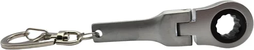 Miniatura 3 de GT/ Rotors Llavero Anillo de Llave de Trinquete de 10mm (Bono Gratis: Llavero de Llave Inglesa Mini)