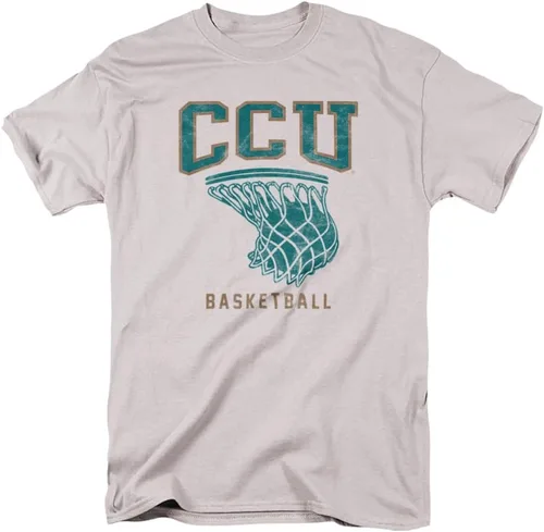 Miniatura 6 de Camiseta unisex para adultos con aro de baloncesto oficial de la Universidad de Carolina de la Costa