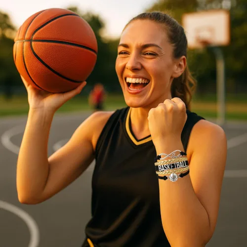 Miniatura 7 de Infinity Collection - Pulsera de baloncesto de regalo para equipos y jugadores
