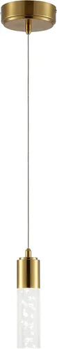 Miniatura 8 de JONATHAN Y JYL7221B Bolha 4.75 pulgadas de hierro acrílico de burbujas moderno minimalista integrado LED colgante clásico contemporáneo glamour