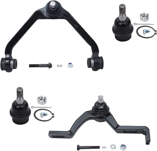Miniatura 156 de Detroit Axle - Brazos de control superiores traseros para Chrysler 300 Dodge Challenger Charger Magnum, reemplazo del conjunto de brazos de control