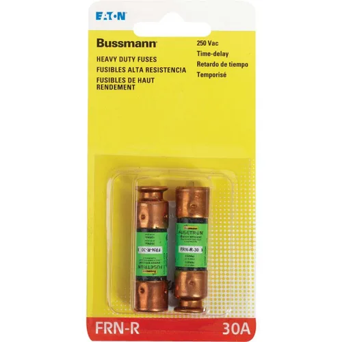 Miniatura 5 de Bussman BP/FRN-R-30 Fusible de retardo de tiempo de 30 amperios y 250 voltios, 2