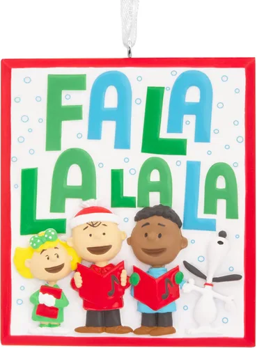 Hallmark Adorno navideño de The Peanuts Gang Carolers