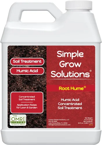 Miniatura 10 de Acondicionador de suelo orgánico crudo - Root Hume - Simple Grow Solutions - Tratamiento natural para plantas y césped - Potenciador de alimento