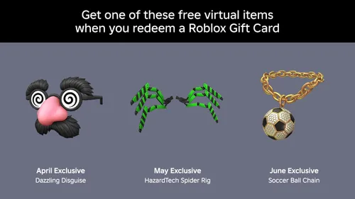 Miniatura 3 de Roblox Physical Gift Cards, Multipack 2 x $25 [Includes Free Virtual Item] [Redeem Worldwide]