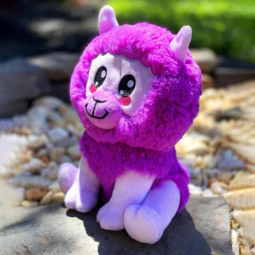 Miniatura 6 de Bleacher Creatures Kuricha - Peluche de 6 pulgadas con diseño de llama, suave inspirado en Chibi