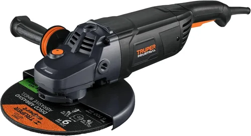 TRUPER ESMA-9N4 Amoladora angular 9, industrial, 2400 w