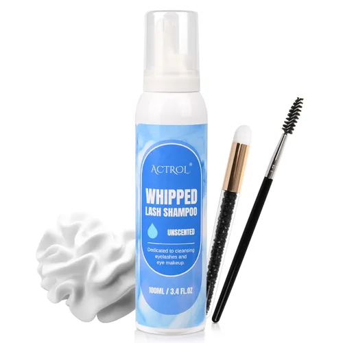 Miniatura 34 de ACTROL Limpiador de extensiones de pestañas Cherry Blossom 2L Natural Lash Extension Shampoo Professional Eyelid Foaming Cleanser Parabenos &