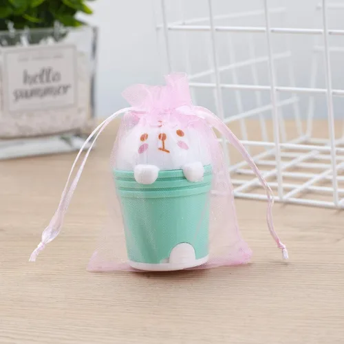 Miniatura 4 de 100 bolsas de organza rosa, bolsas de regalo con cordón transparente de 2 x 3 pulgadas para joyas, aretes, bodas, fiestas, recuerdos de Navidad