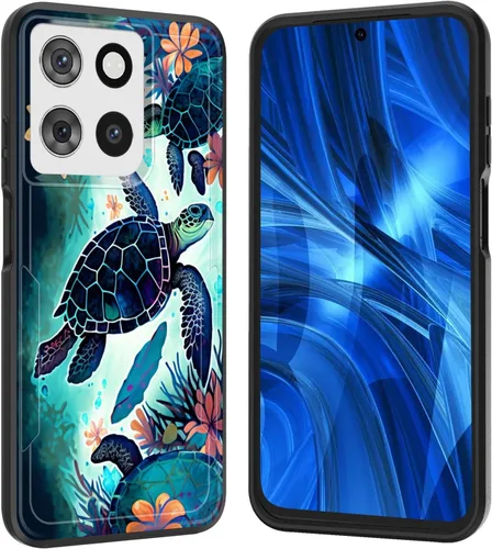 Miniatura 58 de Funda para Moto G 5G 2023, [probada en caídas de grado militar], resistente, resistente, resistente, a prueba de golpes, funda protectora