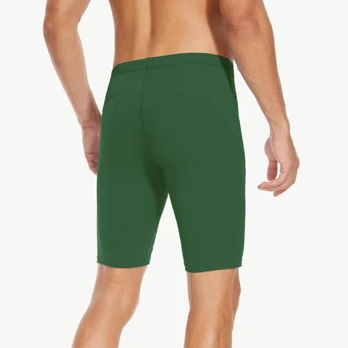 Miniatura 26 de Traje de baño deportivo competitivo para hombre, traje de entrenamiento de resistencia de carreras, pantalones cortos de natación de secado rápido