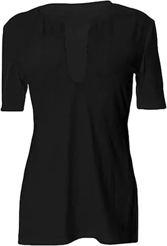 Miniatura 3 de Remidoo Women's Side Slit Shirt Asymmetrical Tops Short Sleeve Tie Dye T Shirt Tees