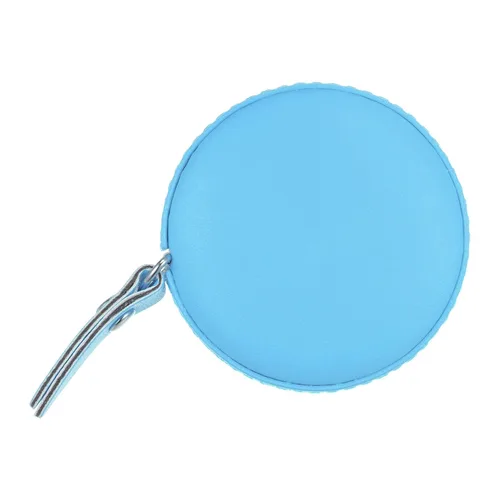 Miniatura 11 de HARFINGTON Cinta métrica retráctil redonda de 59.1 in/60 pulgadas, funda de cuero suave, tamaño de bolsillo para cuerpo, tela, medidas de costura