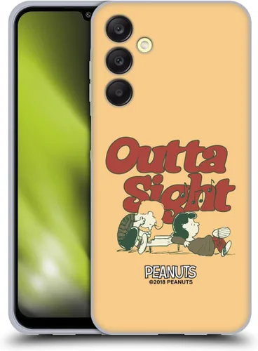 Miniatura 304 de Head Case Designs Funda de gel Woodstock 50th con licencia oficial de Peanuts Snoopy Guitar 1969 [protección de grado militar] compatible