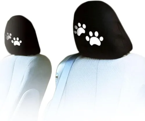 Miniatura 16 de Yupbizauto Fundas para reposacabezas de asiento de automóvil, camión, camioneta, SUV, ajuste universal para autos, furgonetas, camiones, se venden
