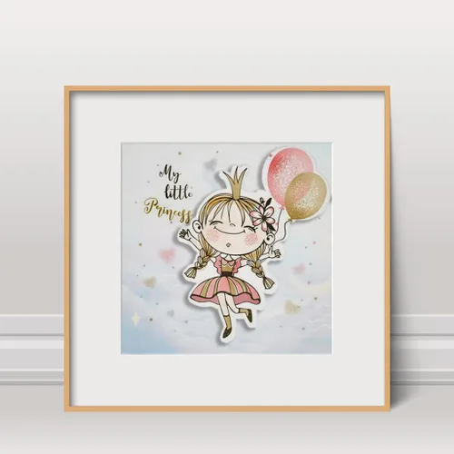 Miniatura 5 de Lindos sellos y troqueles para niñas para hacer tarjetas, palabras de cumpleaños, sello transparente, troqueles de corte de mariposa, troqueles