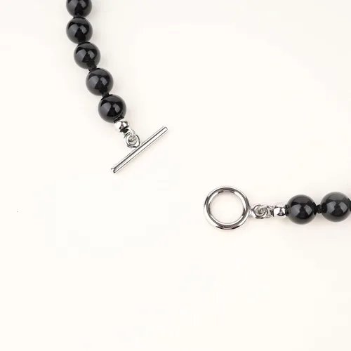 Miniatura 4 de GAVU Hand-knotted Stone Beaded Necklace for Men
