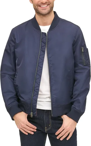 Miniatura 28 de Levi's MA-1 Flight chamarra satinada sin relleno para hombre