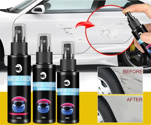 Miniatura 4 de Aerosol de reparación de arañazos de automóvil de 3.4 fl oz, reparación de arañazos de automóvil, nano aerosol de reparación de arañazos (1 unidad)