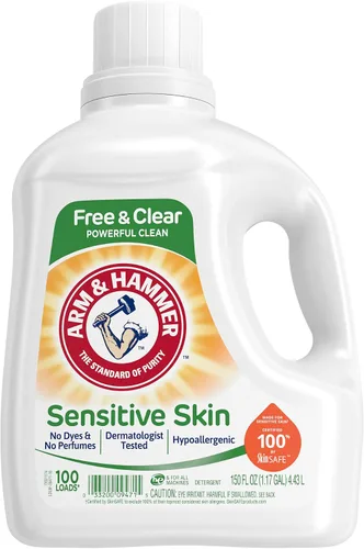 Miniatura 16 de ARM & HAMMER Detergente para ropa, detergente líquido Clean Burst, botella de 229.5 onzas líquidas