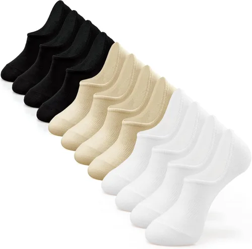 IDEGG Calcetines invisibles para mujeres y hombres, de corte bajo al tobillo, cortos, antideslizantes, atléticos, para correr, novedosos,