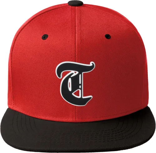 Miniatura 987 de Daxton Gorra clásica con visera de billete plano con letras del alfabeto inglés antiguo de la A a la Z