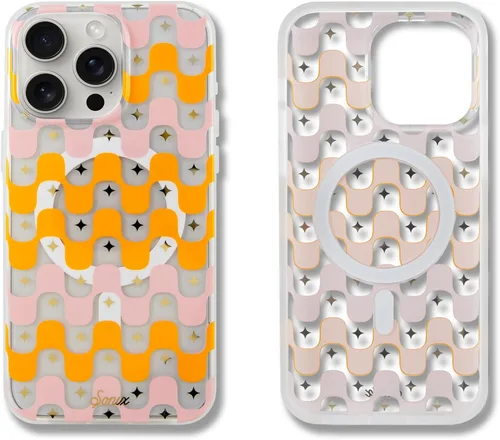 Miniatura 22 de Sonix x Sanrio - Funda para iPhone 15 Pro, compatible con MagSafe, probada en caídas de 10 pies, adivinador Kuromi