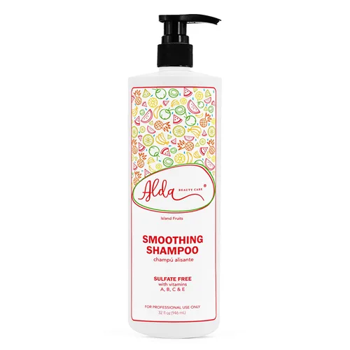 Champú suavizante con queratina y colágeno para todo tipo de cabello, sin sulfatos, hidrata y fortalece protege el color y la reparación (32 fl oz)