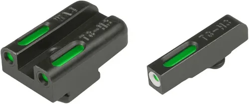 Miniatura 5 de TRUGLO TFX mira para pistola Dura, resistente a golpes, compacta, brillantemente luminosa, mira tritio y fibra óptica extrema para uso diurno