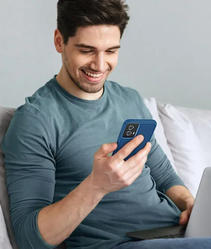 Miniatura 460 de FNTCASE Funda para iPhone 17 Pro: Fundas delgadas translúcidas de color azul claro compatibles con MagSafe, protección completa de la cámara