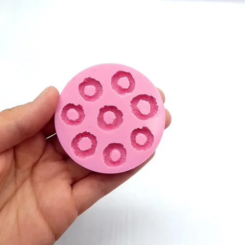 Miniatura 4 de Anillos de frutas molde de silicona 8 cavidades cereal bucles NC107