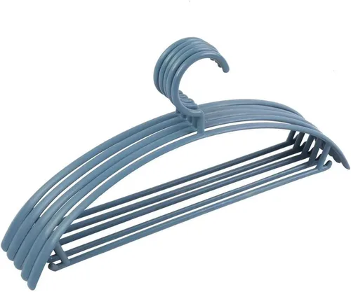 Miniatura 4 de Perchas de ropa, perchas para suéteres, perchas de armario, perchas resistentes, perchas de ropa antideslizantes, 10 piezas antideslizantes