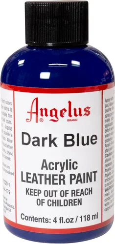 Miniatura 173 de Angelus - Pintura acrílica para cuero, 4 Fl Oz, color blanco - Pintura para cuero profesional flexible, resistente a grietas, arañazos