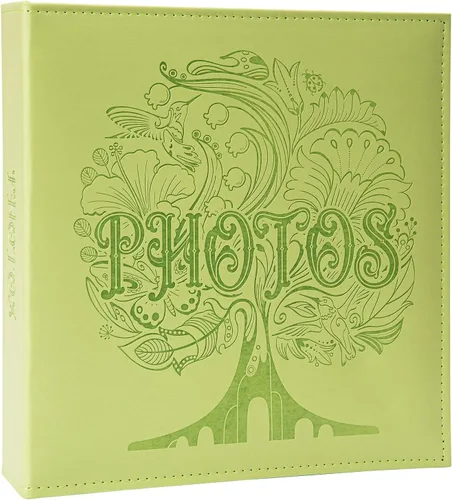 COFICE Álbum de fotos de 4 x 6 pulgadas, carpeta de 3 anillas, libro de fotos grande con hojas de índice y divisorias, libro de fotos grande con
