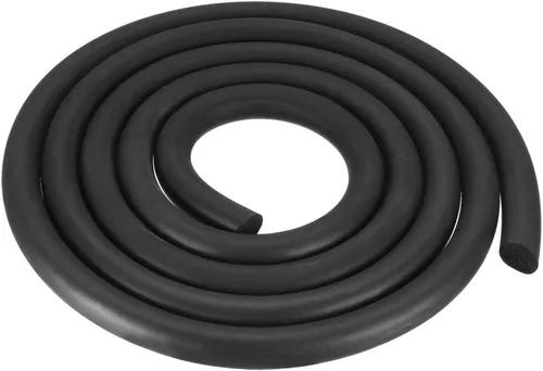 Miniatura 11 de uxcell Tira de goma de espuma de sellado de 0.118 in de diámetro 16.4 ft de largo, color negro