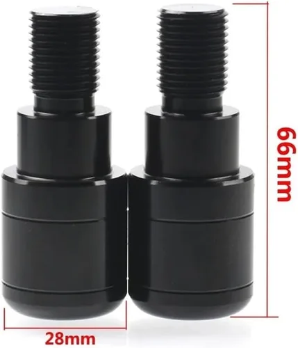Miniatura 3 de for MT-125 for MT-07 for FZ-07 for MT-09 for MT-10 for FZ10 XJR 1300 Motorcycle 7/8'' Handle Bar End Weight Handlebar Grips Cap Bar Ends