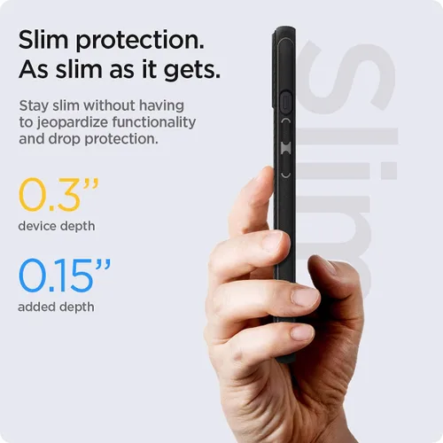 Miniatura 4 de Spigen Mag Armor (MagFit) compatible con MagSafe diseñada para iPhone 13 (2021), color negro mate MagFit