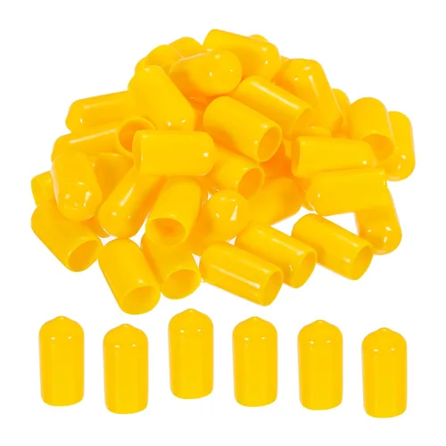 Miniatura 8 de MECCANIXITY 100 tapas de goma de 1/8 de pulgada (0.118 in), protector de rosca de vinilo de PVC, tapas redondas de alambre para perno de tornillo